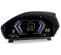 12.3 Inch 4-Core Digital Gauge Cluster LCD Dashboard Digital Instrument Cluster for 3 Series F30 F31 GT-F34, 4 Series F32 F33 F36 Speedometer Replacement Plug & Play. (Car without fiber optic system)