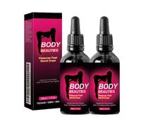 12/3 x Happy Hormonal Drops for Women, Secret Happy Drops, Increase Sensitivity and Pleasure, Suitable for Pleasure Drops for Women (2 Pieces)