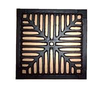 12" 305mm Square Cast Iron Gully Grid 13mm Thick Heavy Duty Drain Cover