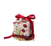 12/30Pcs Flower Candy Box Beauty Biscuit Paper Boxes Suitable For Wedding Birthday Valentine's Day(Red,12pcs)