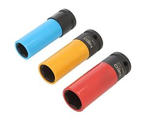 12-350 key set hexagonal, for wheels, sockets, impact 3pcs. NEO TOOLS