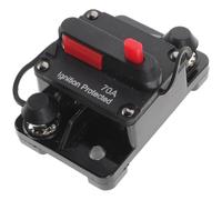 12-36 Vdc Auto Reset Circuit Breaker for Truck Trailer Black