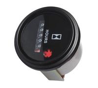 12-36V Digital Mechanical Hour Meter 52mm Hour Gauge Meter for Generator Engines Easy Installation Construction Machinery Timer