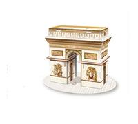 (#12) 3D Paper Jigsaw Puzzle DIY Craft World Architecture Model Improving Problem-Solving Ability Perfect Creative Gift for Kids