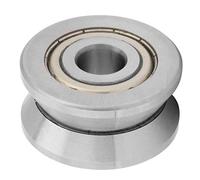 12 * 41 * 20mm Steel V-type Guide Pulley Guide Bearing Guide Roller Bearing Bearing V Groove Bearing Wear-Resistance Mobile doors and windows Linear Motion SystemOther bearings