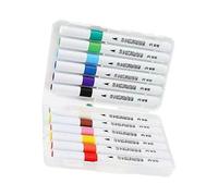 12/48 / 60 Color Acrylic Paint Marker for Journaling Scrapbooking Painting Soft Brush Tip Marker for School Art Craft Art Pens