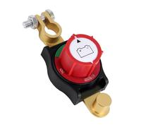 12-48V Top Post Battery Isolator Disconnect Switch, Heavy Duty Battery Power Cut Master Switch Negative Terminal Shut On/Off for Car Truck RV Boat Marine