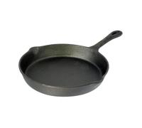 (12.5 Cm) Buckingham Pre-Seasoned Premium Cast Iron Skillet Frying Pan for Healthy Low-Fat Cooking Suitable for All Hobs & Ovens