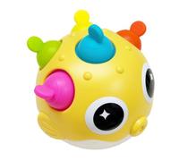 12.5 Cm Infant Wobble Toy with Sound and Bright Knobs, Rounded Motion Play Toy for Indoor Play, Early, Parent Time and Daily Use