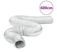 Ventilation Duct Air Duct Flexible Exhaust Hose Venting Duct Aluminium vidaXL