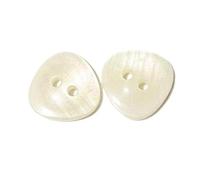 12.5 mm-30 mm Triangle Resin Button, Color 3, 21mm 6 Pcs