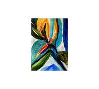 12.5 x 18 in. Teal Paradise Flag