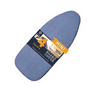 12.5 X 32 inch Smart Table top Ironing Board Cover and Pad with Standard Size, Fits Small, Mini Board, Easy Placement, Extra Thick Padding, Elastic Cord, Heat Resistance (12.5" X 30", Blue)