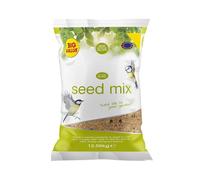 12.55kg Wild Bird Seed Mix, Premium No Mess Bird Food for Finches, Robins, Blue Tits & Sparrows, Mixed Wild Bird Seed for Year-Round Feeding