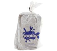 Scola Reinforced Air Drying Modelling Clay (Stone), 12.5Kg