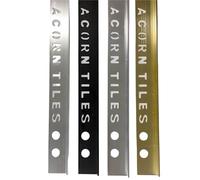12.5mm Aluminium Metal Tile Trim L Shape 250cm Long 4 Colours (5, Bright Silver)