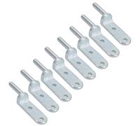 12.5mm Bolt On Gudgeon Tailboard Hinge Pin for Trucks Trailers Zinc Plated 8pc