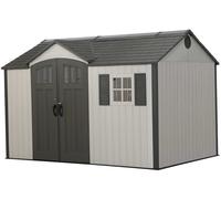 12.5x8 Lifetime Plastic Shed with Single Entry