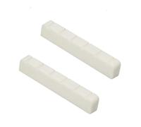 12/6 String Classical Guitar Bone Nut Guitar Bridge Nuts Cut From Whole Bones(Classical,2)