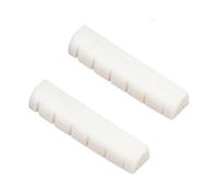 12/6 String Classical Guitar Bone Nut Guitar Bridge Nuts Cut From Whole Bones guitar Nut Replacement Parts(Acoustic,2)