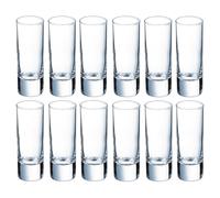 (12, 60ml Shot Glass) 6 Or 12 Luminarc Drinking Glasses Set Water Whisky