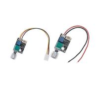 12-60V 25kHz 4-Wire Motor Fan Speed Controller 3A Compact Regulator For Cooling Systems & Industrial Equipment Manual PWM Controller For Case Fan