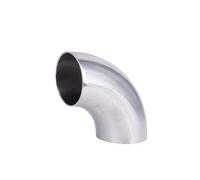 12.7 16 19 22 25 28 32 34 38 40 42 45 48 51 52 60 70-89mm OD Butt Weld Elbow 90 Degree 304 Stainless Pipe Fitting(51mm OD)