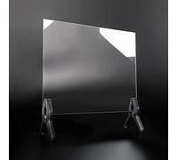 12.7 inch Beam Splitting 70/30 Glass Fit 12 inch Teleprompter DIY Teleprompter Industry Standard Glass with 70/30 Visible Light Transmission Without ghosting(256X206mm) (12" teleprompter Glass)