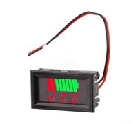 12-72V for battery Capacity Meter LED Display Reverse Protect(Red)