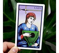 12*7cm The Annotated Tarot of The Sevenfold Mystery Expresses 78 Pcs Cards Express The Transcendental Philosophy