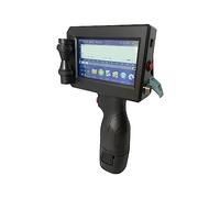 12.7MM 25 Languages Smart Printer, QR Code Logo Label Carton Plastic Thermal Inkjet Portable Handheld Printer (Printer 1 black ink 1)