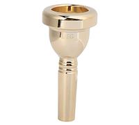 12.7mm 5G Trombone Mouthpiece, Euphonium Mouth Piece Small Shank Trombone Mouthpiece Tenor for Beginners Instruments (Gold)