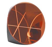 12.7mm Conical Prism, Optical Glass Surveying Prism, Copper Coated Total Station Prism Lens with High Accuracy for Land Surveying and Mapping Applications