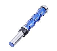 12.7mm Shank Trimming Bit Milling Tool Woodworking Mill Cutter Wood Router Bit Flush Trim Router Bit Set Inch Shank Double Bearing Aluminum Cutting Top Bearing