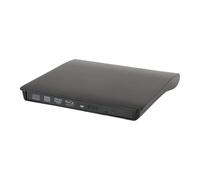 12.7mm USB 3.0 External DVD Optical Drive CD DVD Burner Reader For PC Laptop High Speed(Black)