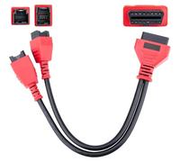 12+8 Gateway Security Bypass Adapter Cable for Chrysler FCA 12 8 Maxisys Fit for Chrysler After 2018 Compatible with Jeep Gladiator/Wrangler JL Ram1500/TRX Dodge Fiat Fca Programming Connector