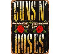 12 * 8 INCH Guns N Roses Guns N Roses Metal Tin Sign Poster Vintage Art Wall Decor