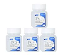 12.88 mS/cm EC Calibration Buffer Liquid, Conductivity Salinity Calibration solution Fluid for Salt Tester, EC Meter, TDS Meter,5 in 1 Tester and 7 in 1 Tester Calibration, 4 Bottles of 50mL(4*50ml)