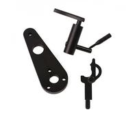 12.8mm Vinyl Arm Lifter Wire Tone Wire Tone Amrest Tone Phono Screws Toner Accessory for Vanity Dresser Engraver Aluminum Alloy