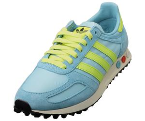 (12) adidas La Trainer Og Mens Fashion Trainers in Blue Yellow