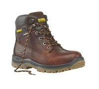 (12 (Adults')) DeWalt DEWTITANIUMTAN10 Titanium S3 Safety Tan Boots UK 10 Euro 44