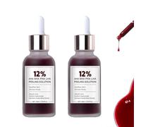 12% AHA BHA PHA LHA Peeling Solution,New Upgraded Salicylic Acid Essence,Pore Reducing Serum,Clearing Oil Skin Care for Firming,Improve Skin Texture