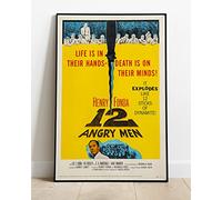 12 Angry Men Henry Fonda Film Promo : A Huge 36"x24" Poster Print Similar (Slightly Larger) to A1 Size : Vintage Retro Reproduction