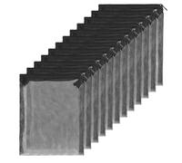 12 Aquarium Filter Bags, Activated Charcoal Bags, Fish Tank Accessories, Multi-Function Storage Bags.