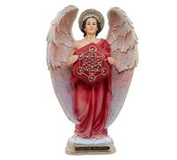 12" Archangel Metatron Indoor Statue | Religious Home Decoration | Metatron Holding The Sacred Geometrical Cube | Great Religious Gift for Housewarming and Graduation