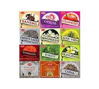 12 Assorted Boxes of HEM Incense Cones, Best Sellers Set #3 12 X 10 (120 total) by Hem