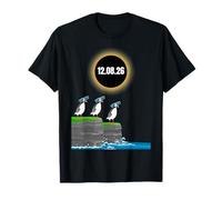 12 August 2026 Solar eclipses Lover Puffins Eclipse Glasses T-Shirt