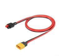 12 AWG 30A Solar Panel Extension Cable with For XT60 Male End for Connecting to Portable Solar Generators and Motor Batteries