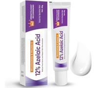 12% Aze-laic Acid Acne Spot Cream, Acid Pimple Cream Spot Treatment, Brightening Aze-laic Acid Serum with Niacinamide & Vitamin C for Dark Spot, Redness & Breakouts Relief, Improve Blemishes