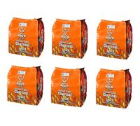 12 Bags Instant Light Charcoal 1kg Instant Lighting Charcoal Charcoal BBQ Barbecues